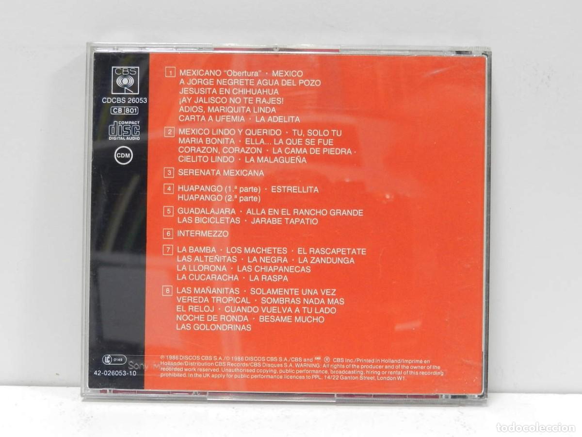 CDs de m&uacute;sica: DISCO CD. Luis Cobos Dirige The Royal Philharmonic Orchestra &ndash; Mexicano. COMPACT DISC. - Foto 2