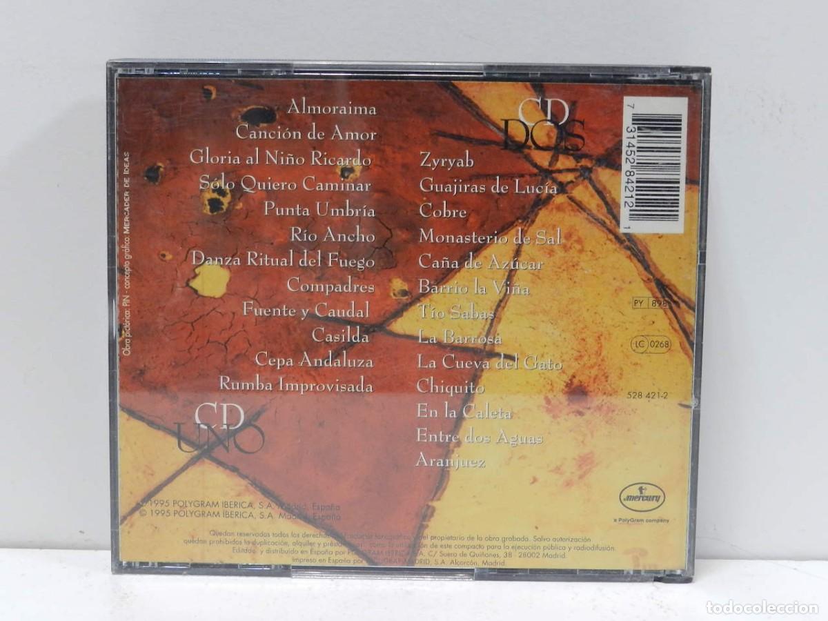 CDs de m&uacute;sica: DISCO 2 X CD. Paco De Luc&iacute;a &ndash; Antologia. COMPACT DISC. - Foto 2