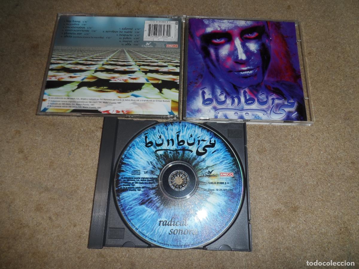 CDs de m&uacute;sica: BUNBURY - RADICAL SONORA - Foto 1