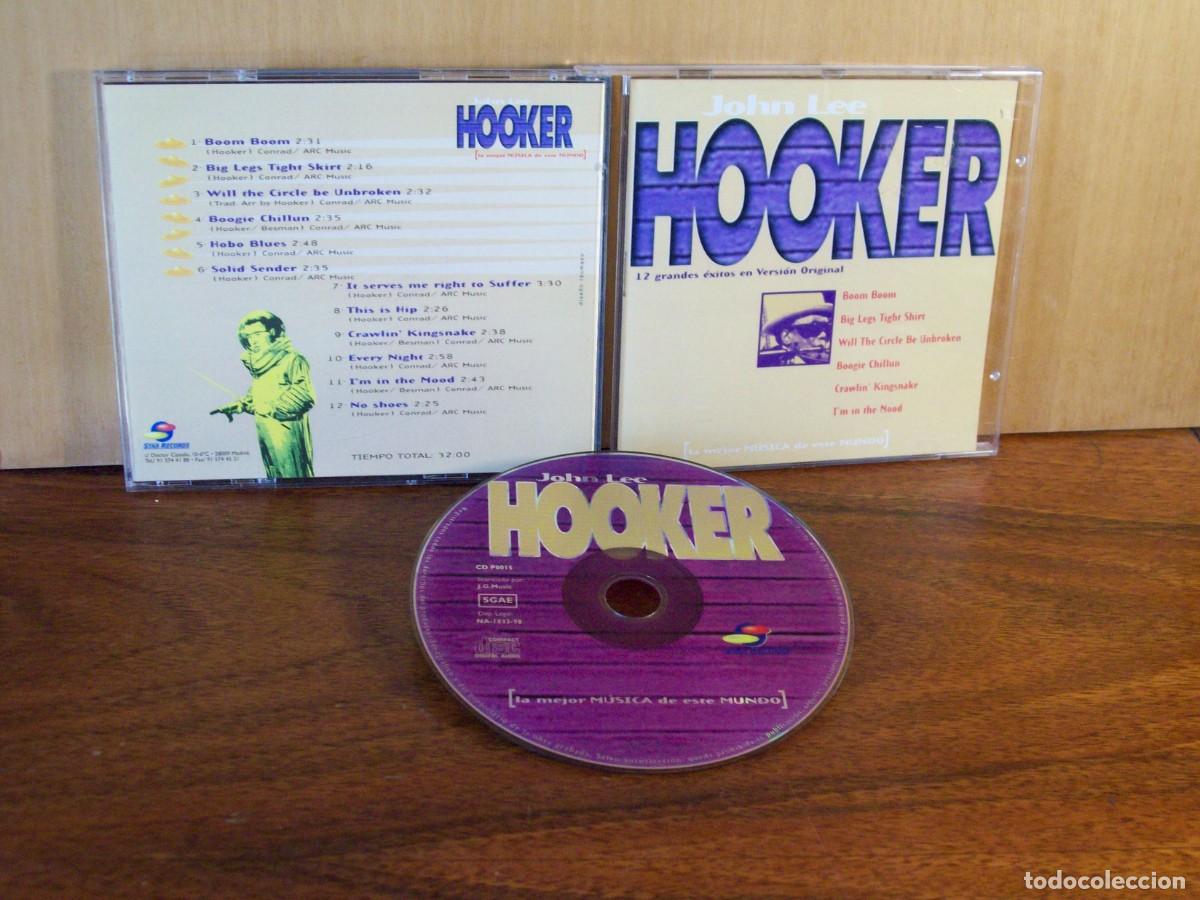 CDs de m&uacute;sica: JOHN LEE HOOKER - 12 GRANDES EXITOS EN VERSION ORIGINAL - CD - Foto 1