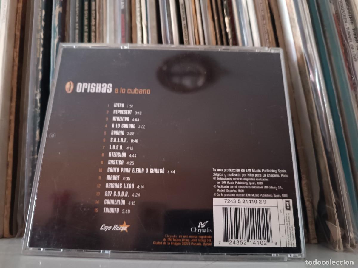 CDs de m&uacute;sica: Orishas &lrm;&ndash; A Lo Cubano - cd Spain 1999 - Foto 2