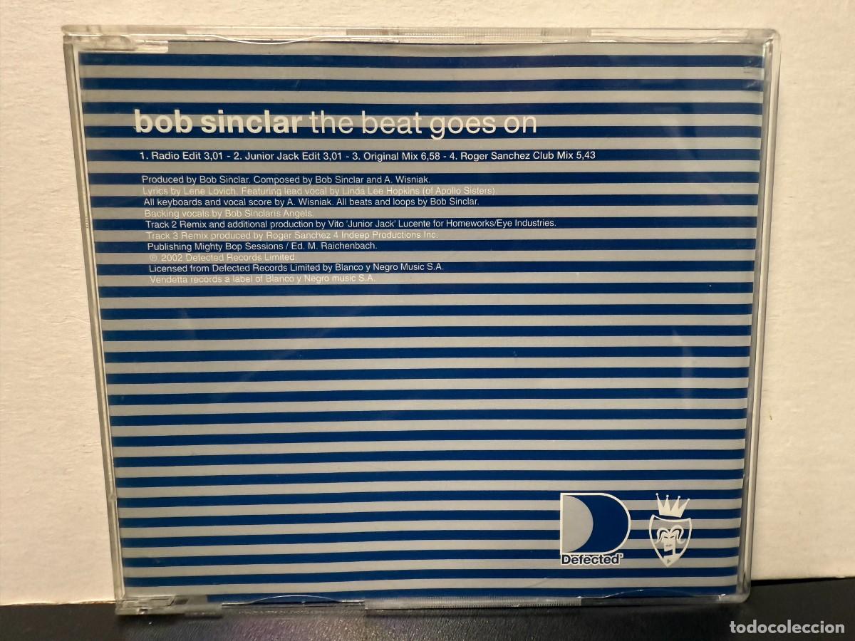 CDs de m&uacute;sica: Bob Sinclar - The Beat Goes On (CD) - Foto 1