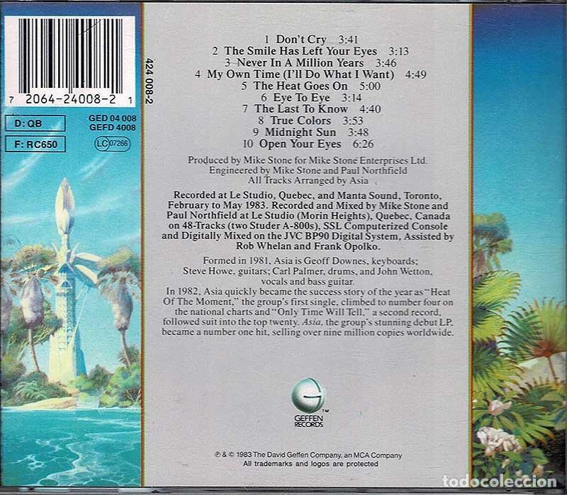 CDs de m&uacute;sica: Asia - Alpha. CD - Foto 2