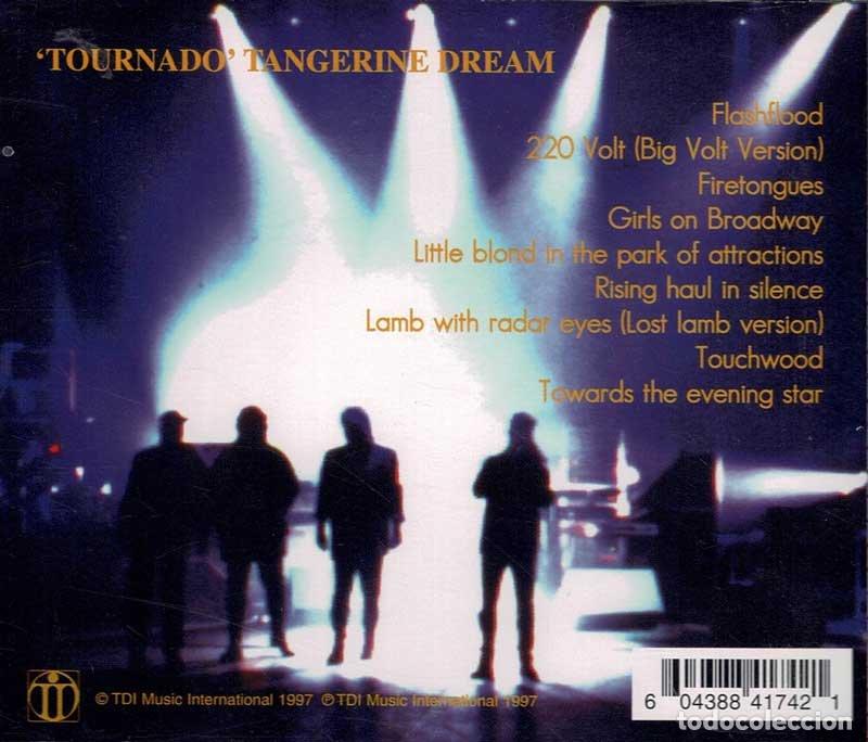 CDs de m&uacute;sica: Tangerine Dream - Tournado. CD - Foto 2