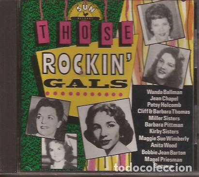 CDs de m&uacute;sica: CD THOSE ROCKIN GALS SUN ROCKABILLY - Foto 1
