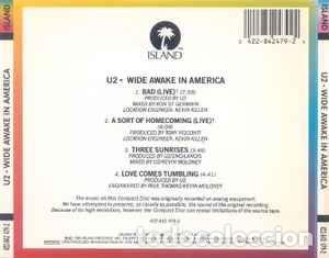 CDs de m&uacute;sica: U2 &lrm;&ndash; WIDE AWAKE IN AMERICA CD - Foto 2