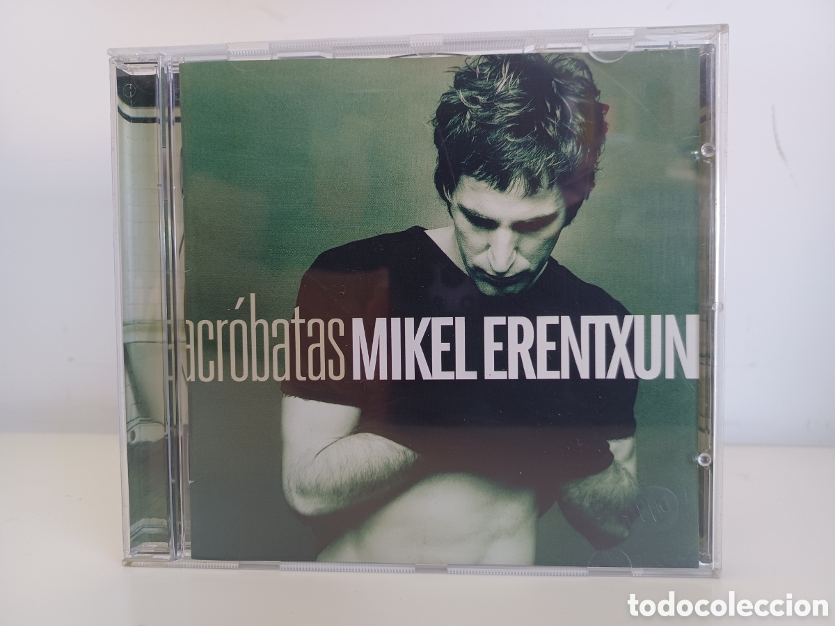 CDs de m&uacute;sica: CD Mikel Erentxun/ Acr&oacute;batas/ Dro, 1998 - Foto 1