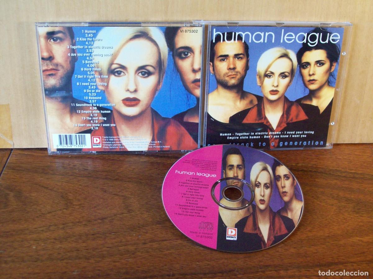 CDs de m&uacute;sica: HUMAN LEAGUE - SOUNDTRACK TO A GENERATION - CD - Foto 1
