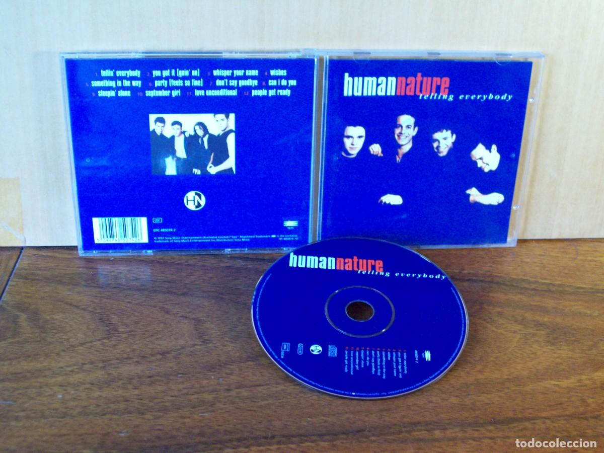 CDs de m&uacute;sica: HUMAN NATURE - TELLING EVERYBODY - CD - Foto 1