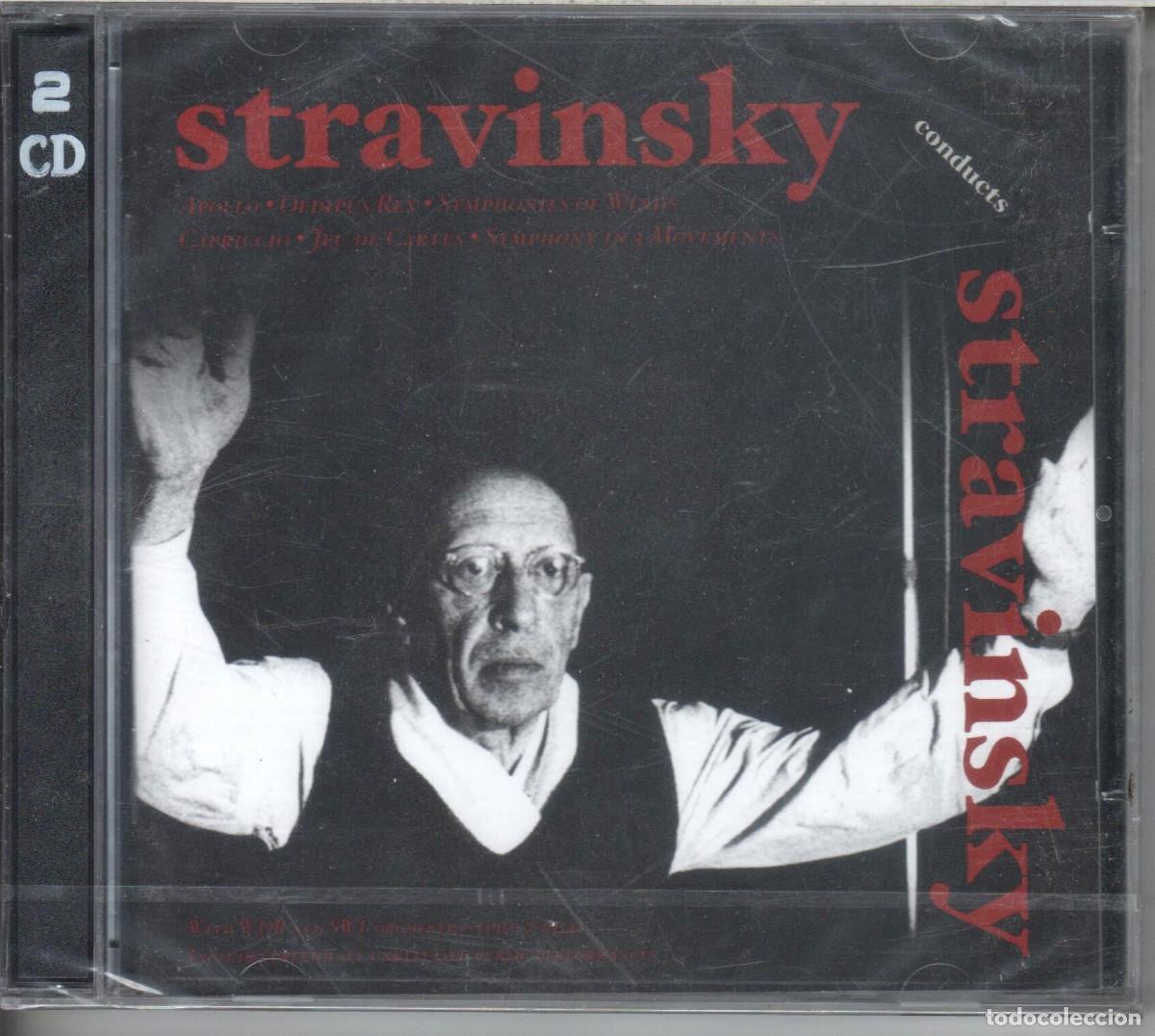 CDs de m&uacute;sica: Stravinsky dirige Stravinsky 2 CDs Nuevo precintado - Foto 1