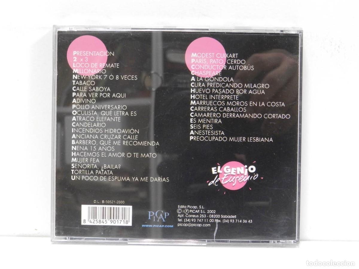 CDs de m&uacute;sica: DISCO CD. Eugenio &ndash; El Genio De Eugenio. COMPACT DISC. - Foto 2