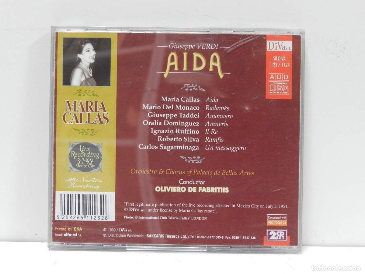 CDs de m&uacute;sica: DISCO CD. Verdi &ndash; Aida. COMPACT DISC. - Foto 2