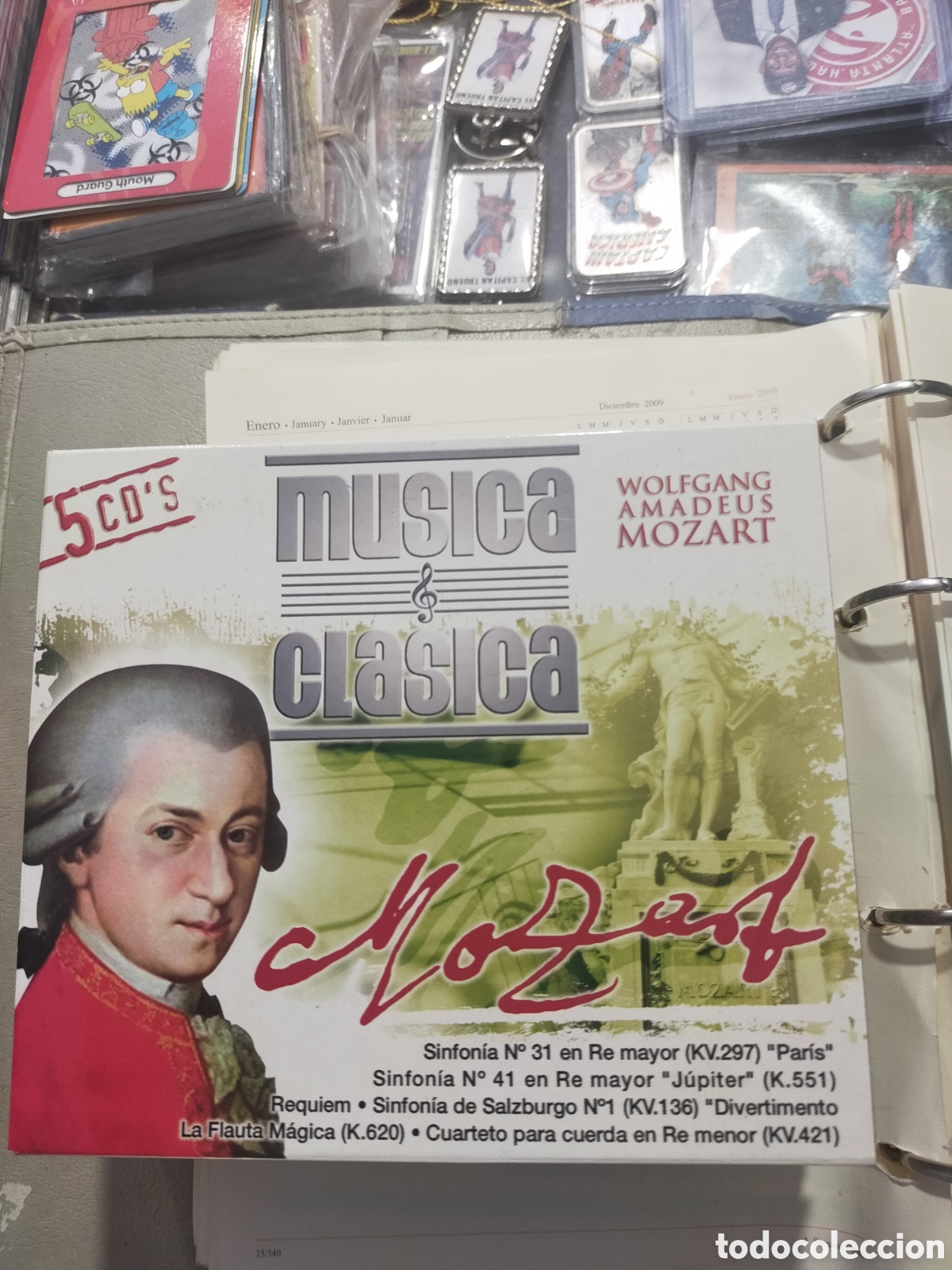 CDs de M&uacute;sica: M&Uacute;SICA CL&Aacute;SICA MOZART 5 CD SET