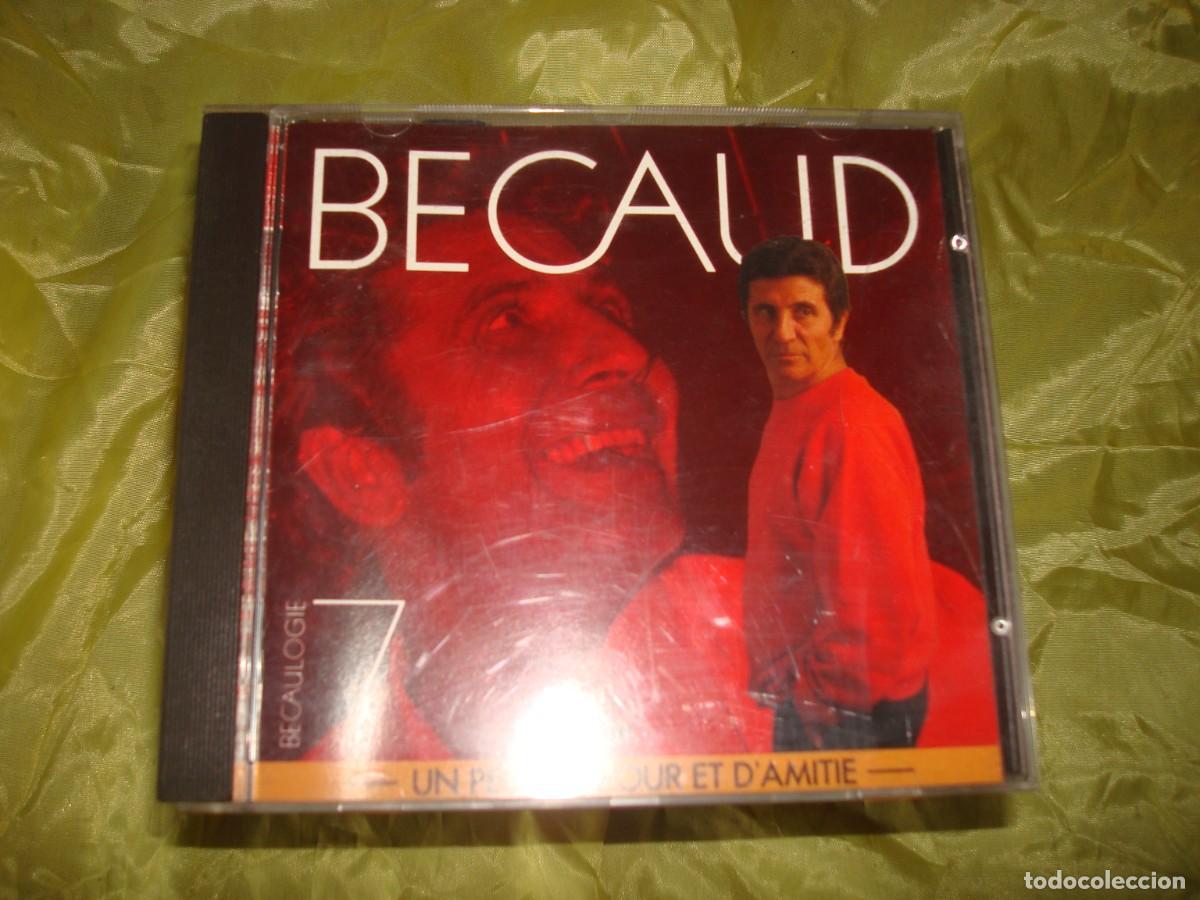 CDs de m&uacute;sica: GILBERT BECAUD. UN PEU D&acute;AMOUR ET D&acute;AMITIE. BECAULOGIE 7. CD. IMPECABLE - Foto 1