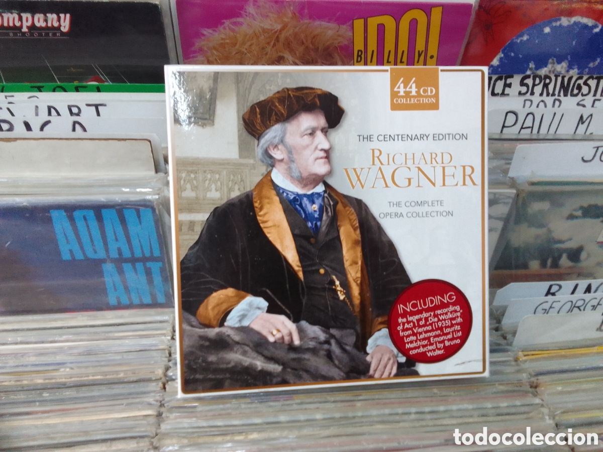 CDs de M&uacute;sica: The centenary edition, Richard Wagner, complete opera collection,44 cds