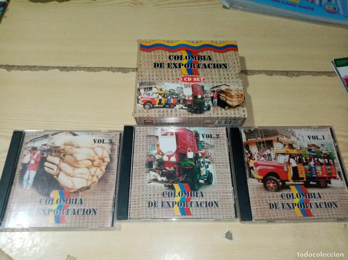 CDs de m&uacute;sica: COLOMBIA DE EXPORTACION. 3 CD SET. C21CD - Foto 2