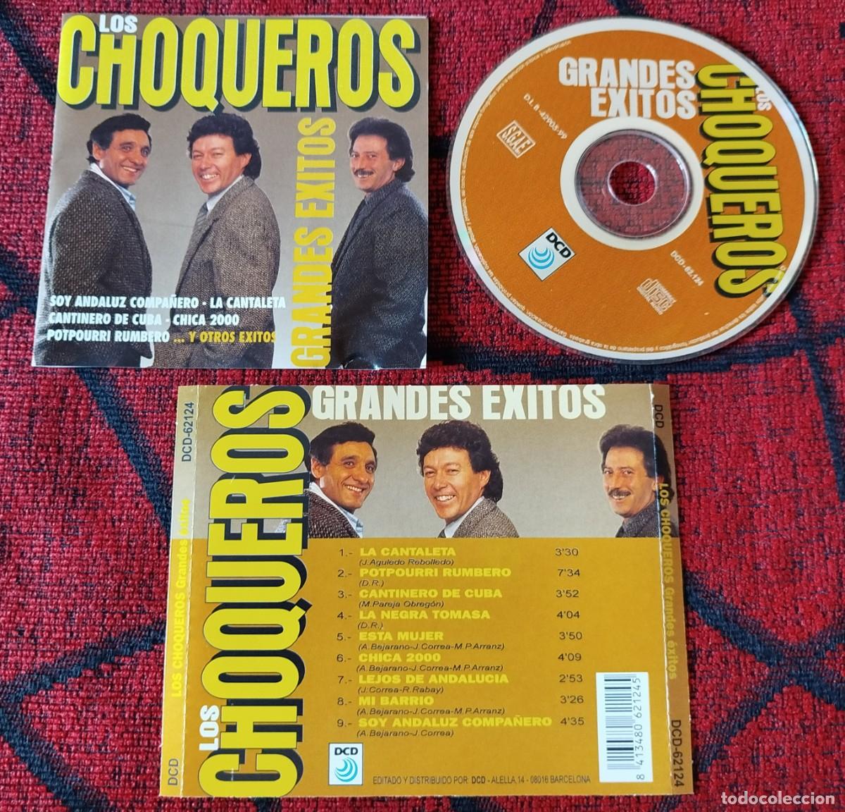 CDs de m&uacute;sica: LOS CHOQUEROS ** Grandes Exitos ** CD 1999 - Foto 1