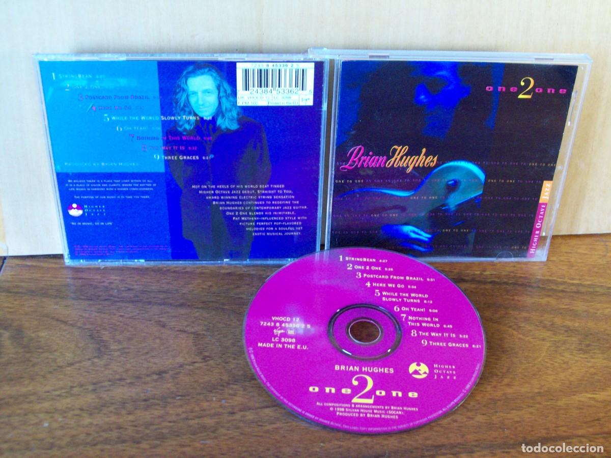 CDs de m&uacute;sica: BRIAN HUGHES - ONE 2 ONE - HIGHER OCTAVE JAZZ - CD - Foto 1