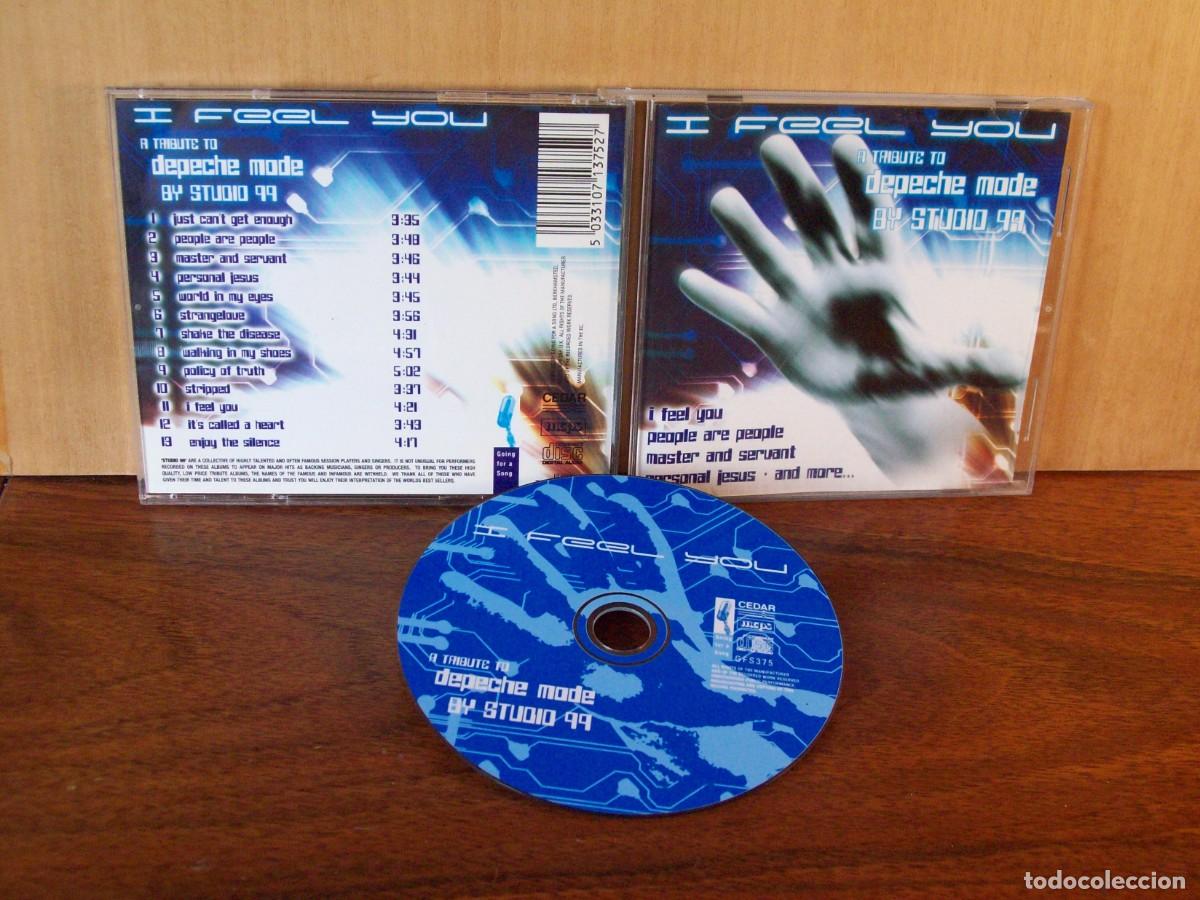 CDs de m&uacute;sica: I FEEL YOU TRIBUTE DEPECHE MODE BY STUDIO 99 - CD - Foto 1