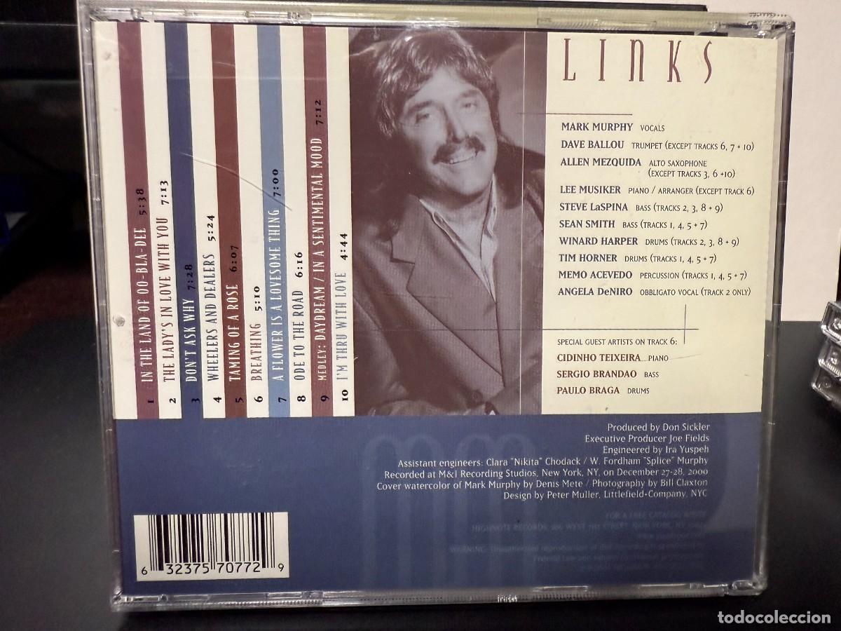 CDs de m&uacute;sica: Mark Murphy - Links (CD) - Foto 2