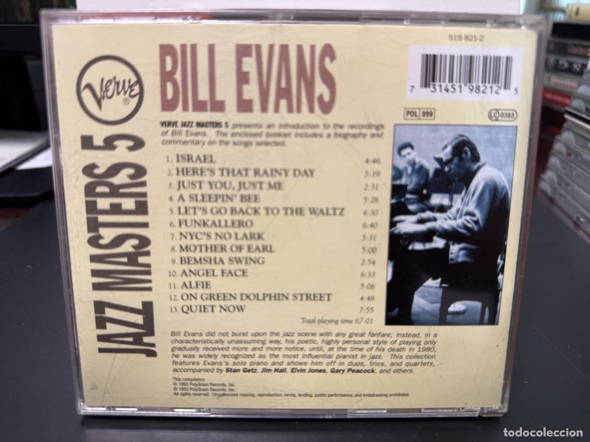 CDs de m&uacute;sica: Bill Evans - Verve Jazz Masters 5 (CD) - Foto 2