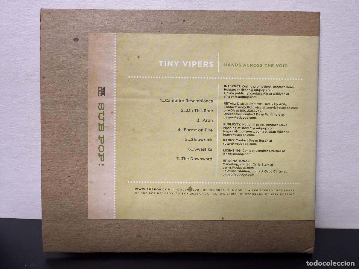 CDs de m&uacute;sica: Tiny Vipers - Hands Across The Void (CD) - Foto 3