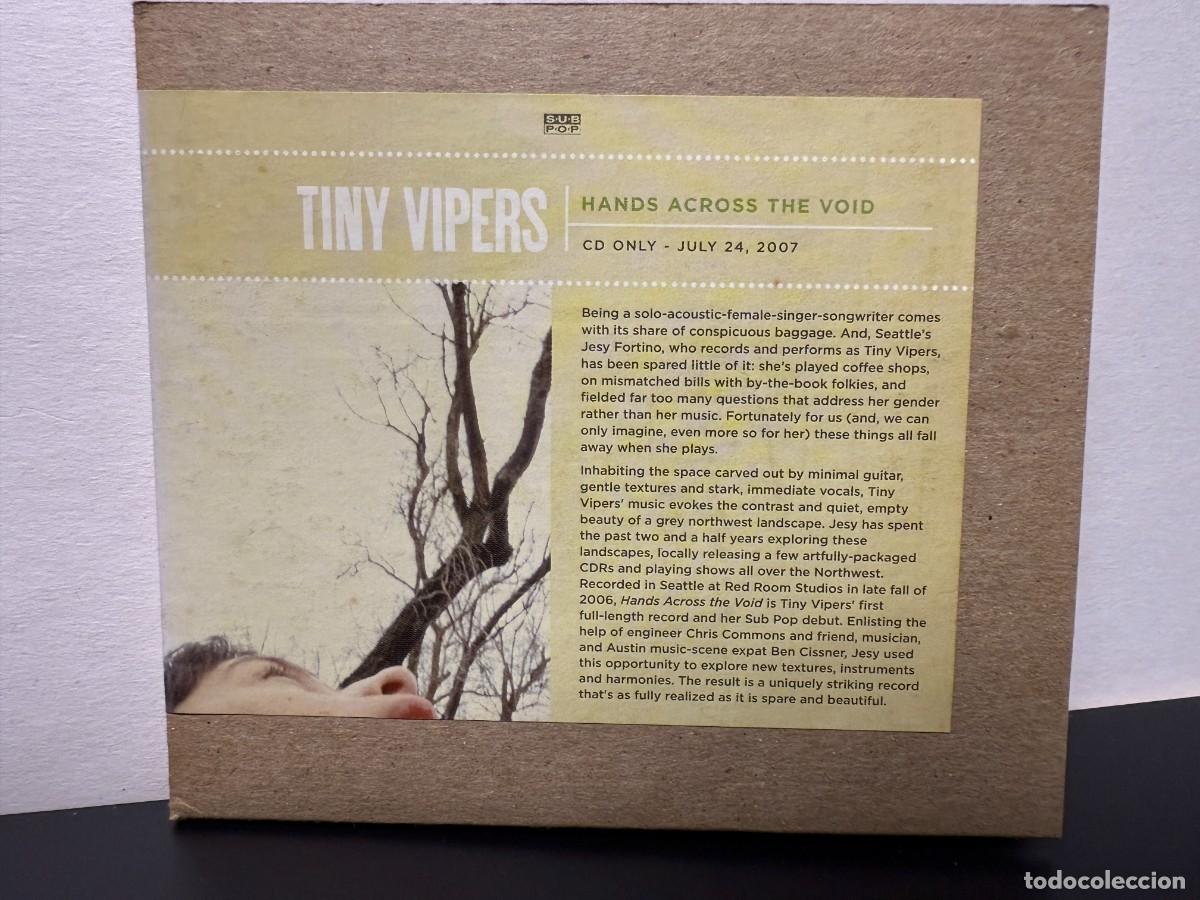 CDs de m&uacute;sica: Tiny Vipers - Hands Across The Void (CD) - Foto 1