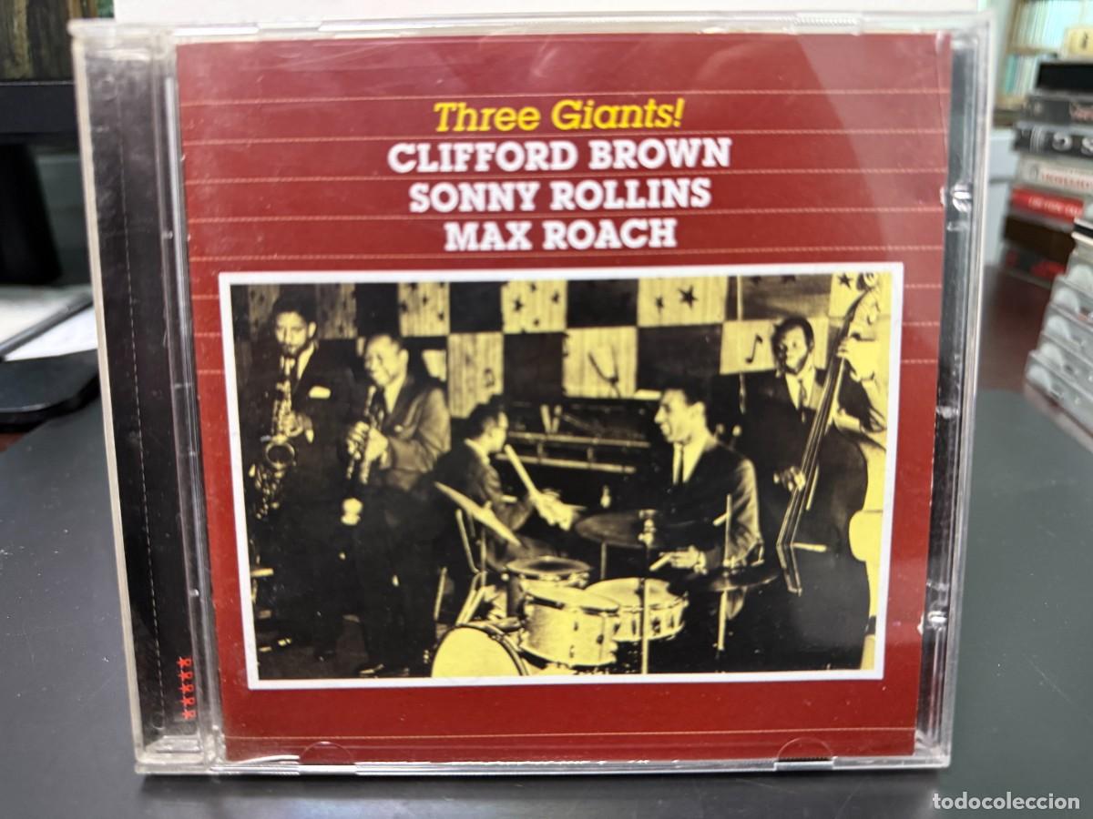 CDs de m&uacute;sica: Sonny Rollins, Clifford Brown, Max Roach - Three Giants! (CD) - Foto 1