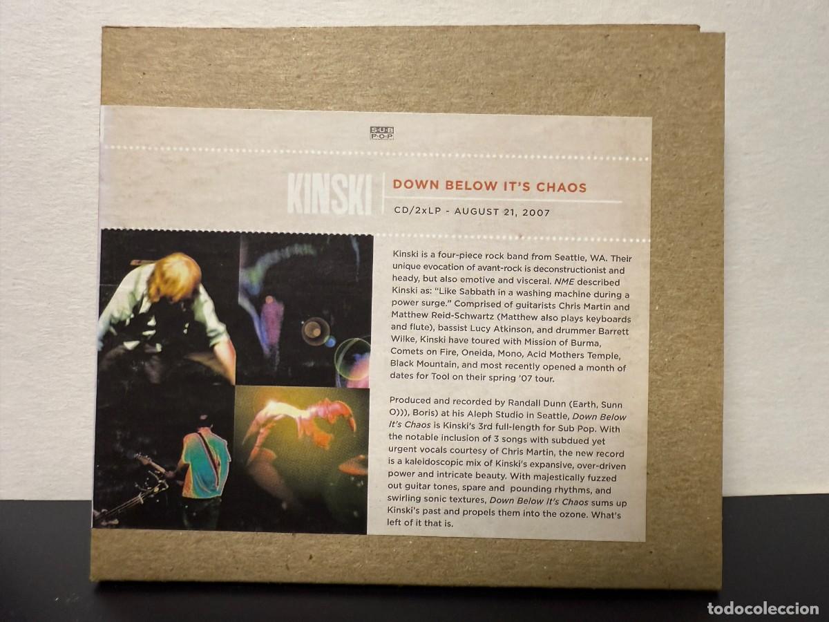 CDs de m&uacute;sica: Kinski - Down Below Its Chaos (CD) - Foto 1