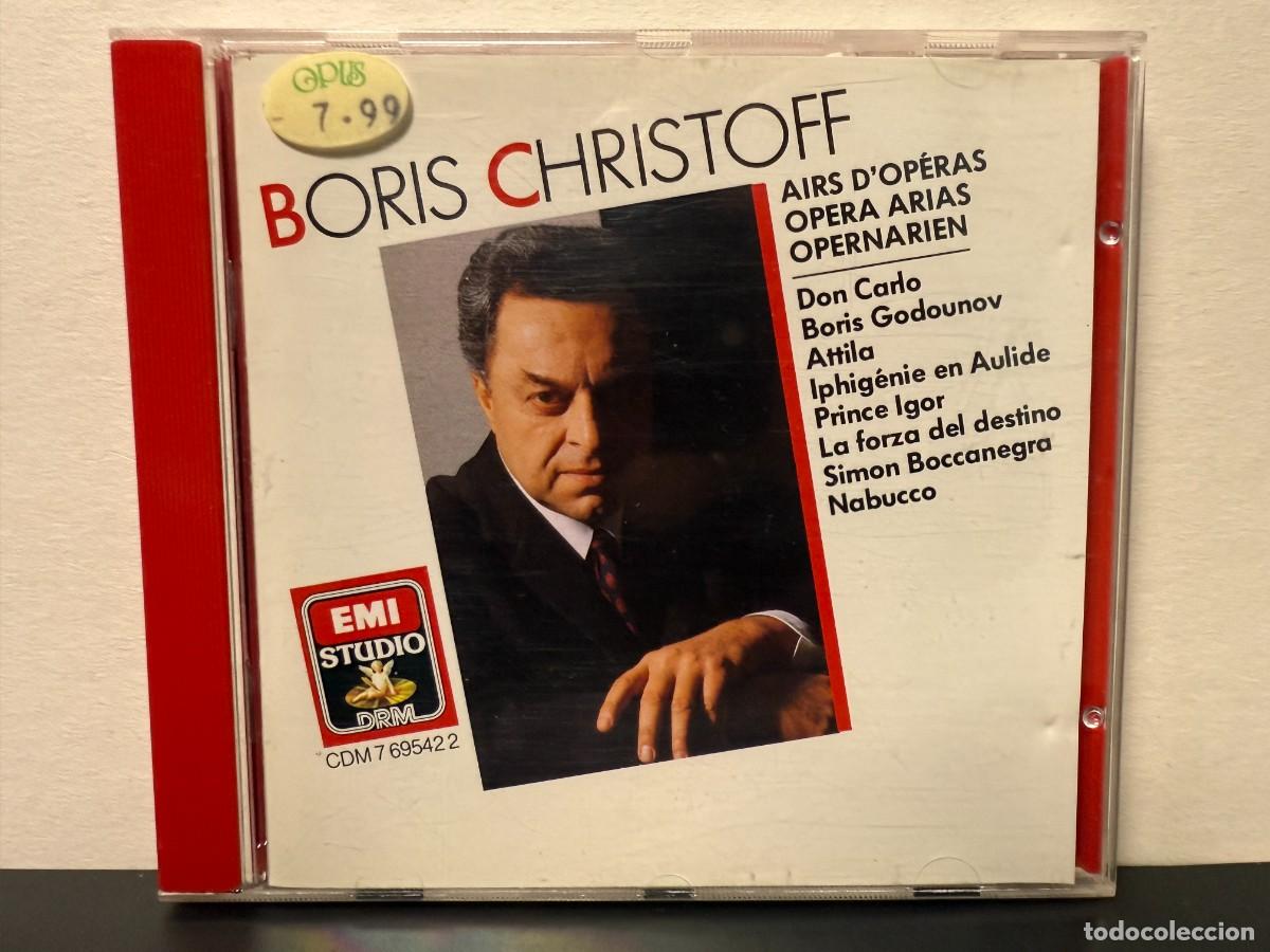 CDs de m&uacute;sica: Boris Christoff - Airs DOpera (CD) - Foto 1