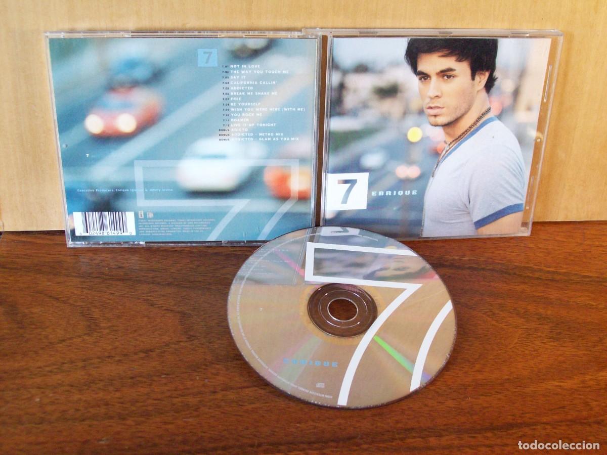 CDs de m&uacute;sica: ENRIQUE IGLESIAS - SEVEN 7 - CD . - Foto 1