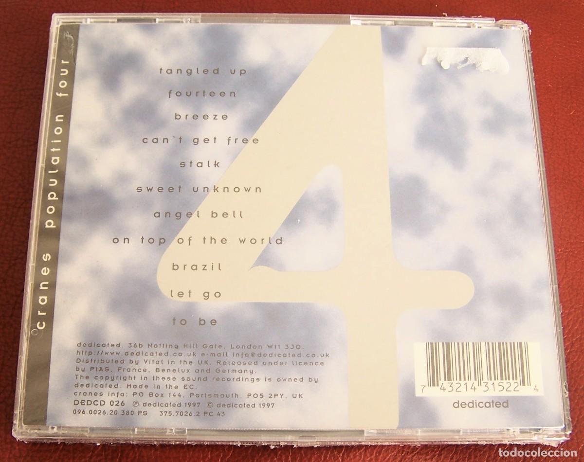 CDs de m&uacute;sica: CRANES - POPULATION FOUR CD - Foto 2