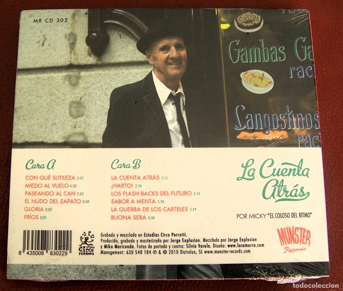CDs de m&uacute;sica: MICKY - LA CUENTA ATR&Aacute;S CD - Foto 2