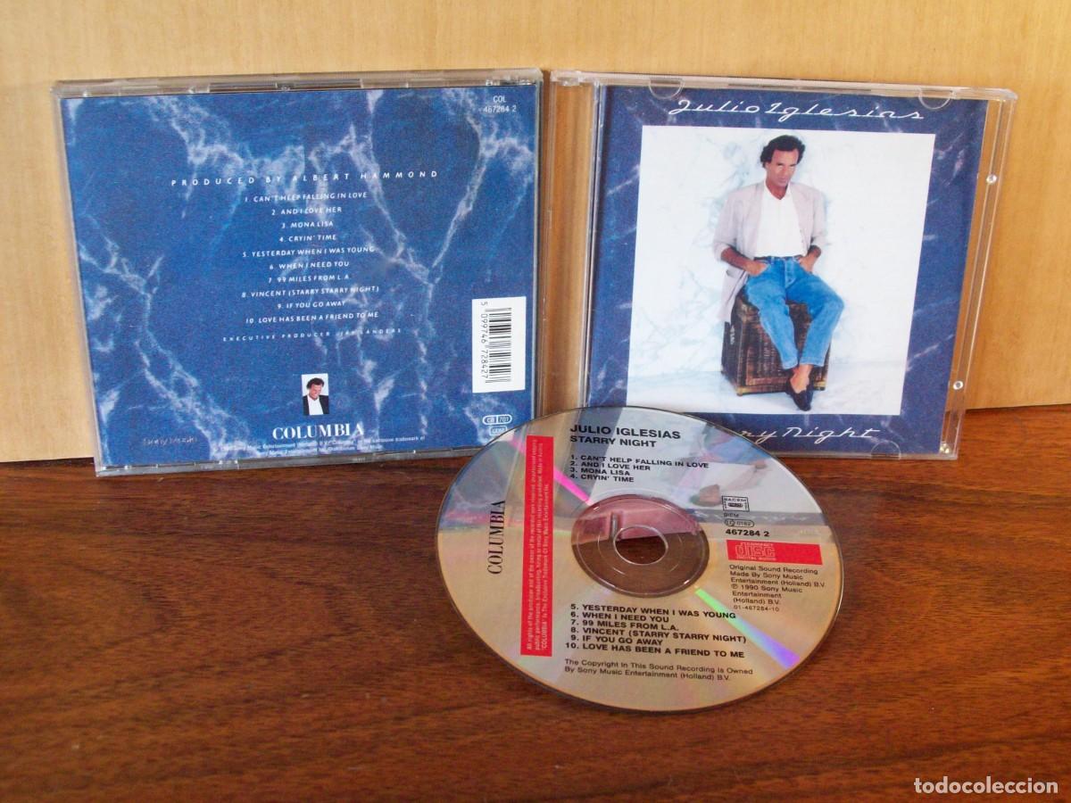 CDs de m&uacute;sica: JULIO IGLESIAS - STARRY NIGHT - CD - Foto 1