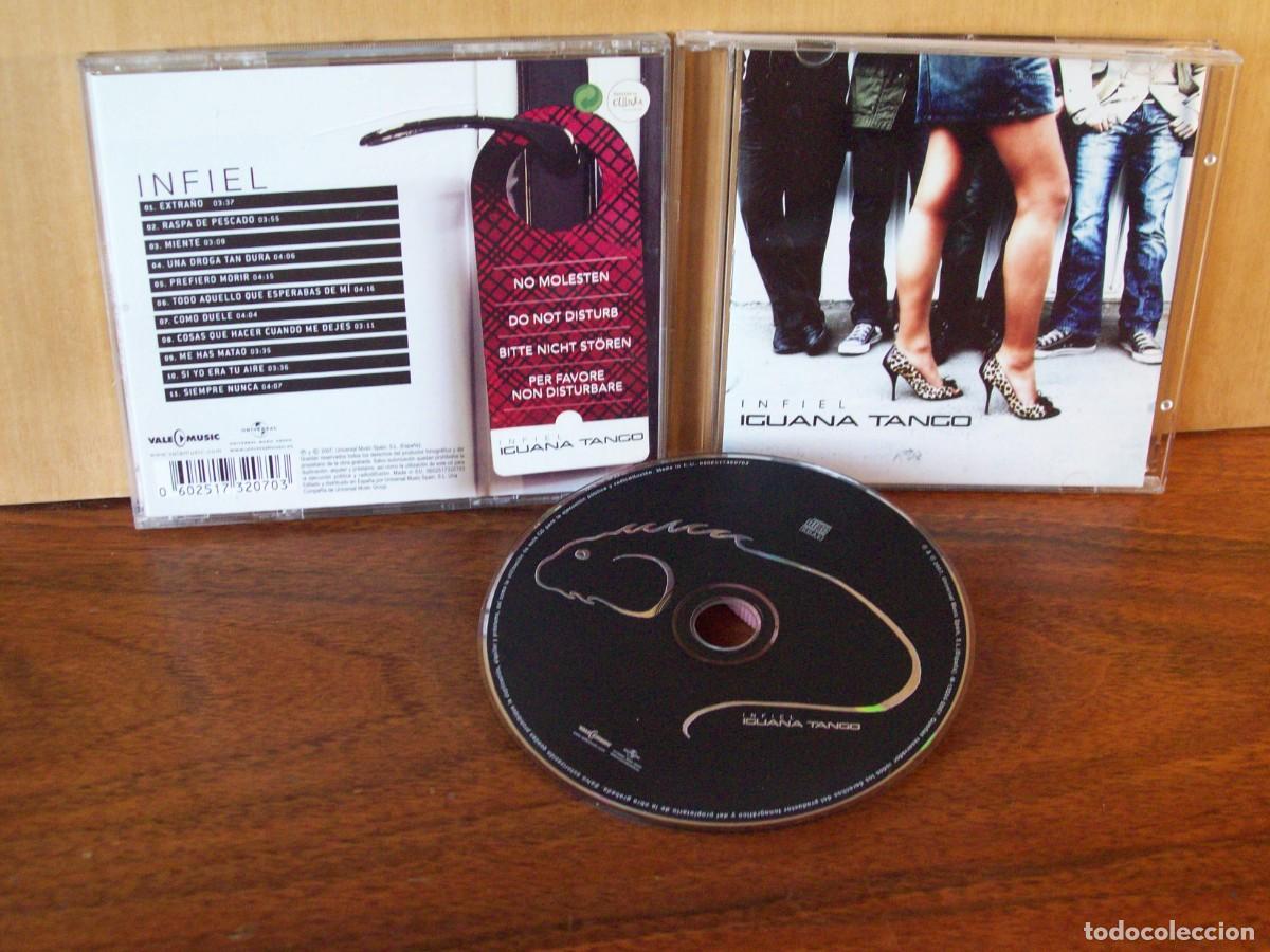 CDs de m&uacute;sica: IGUANA TANGO - INFIEL - CD - Foto 1