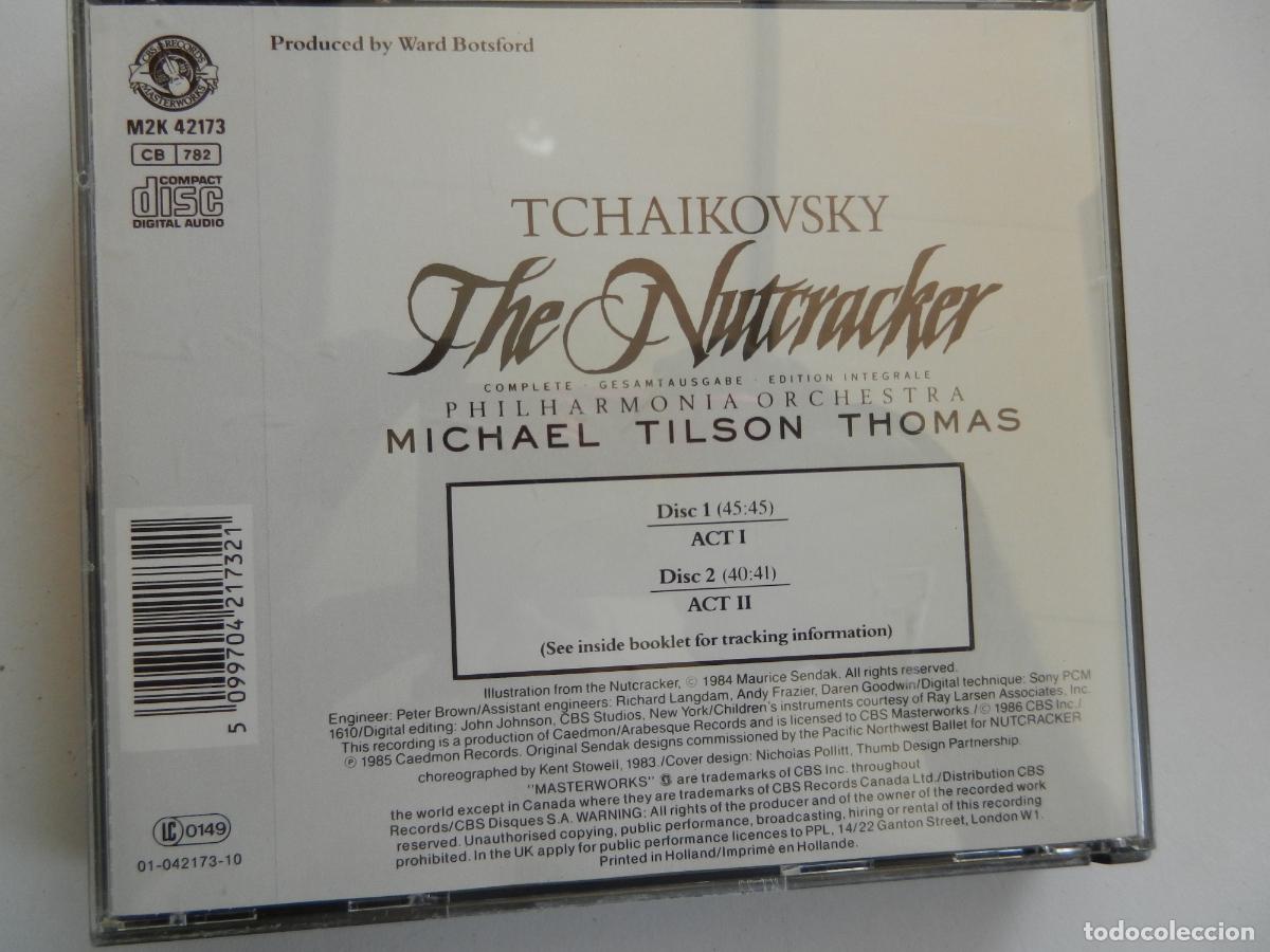 CDs de m&uacute;sica: TCHAIKOVSKY -THE NUTCRACKER - MICHAEL TILSON THOMAS - 2CD,S +LIBRETO - Foto 5
