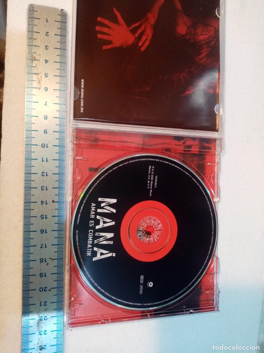 CDs de m&uacute;sica: CD - MANA - AMAR ES COMBATIR - MUSICA - Foto 2