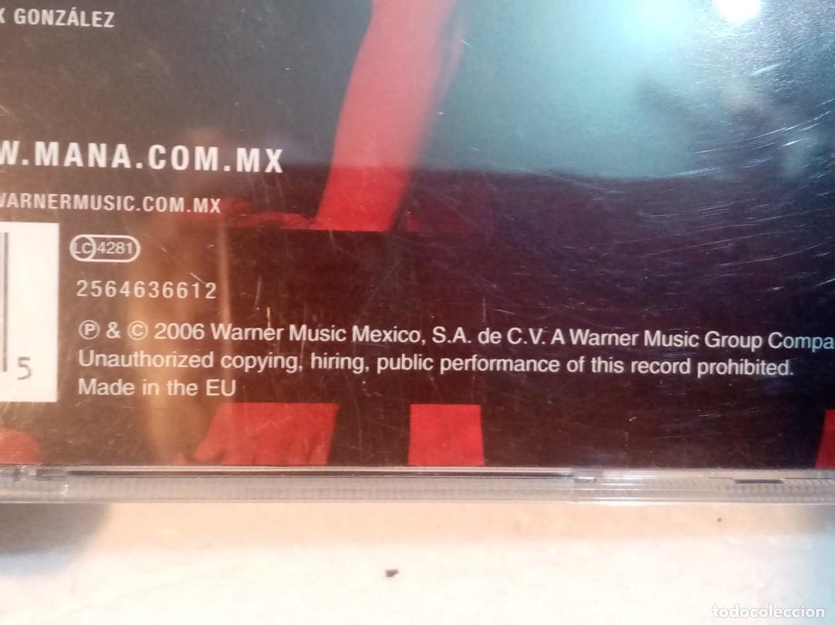 CDs de m&uacute;sica: CD - MANA - AMAR ES COMBATIR - MUSICA - Foto 3