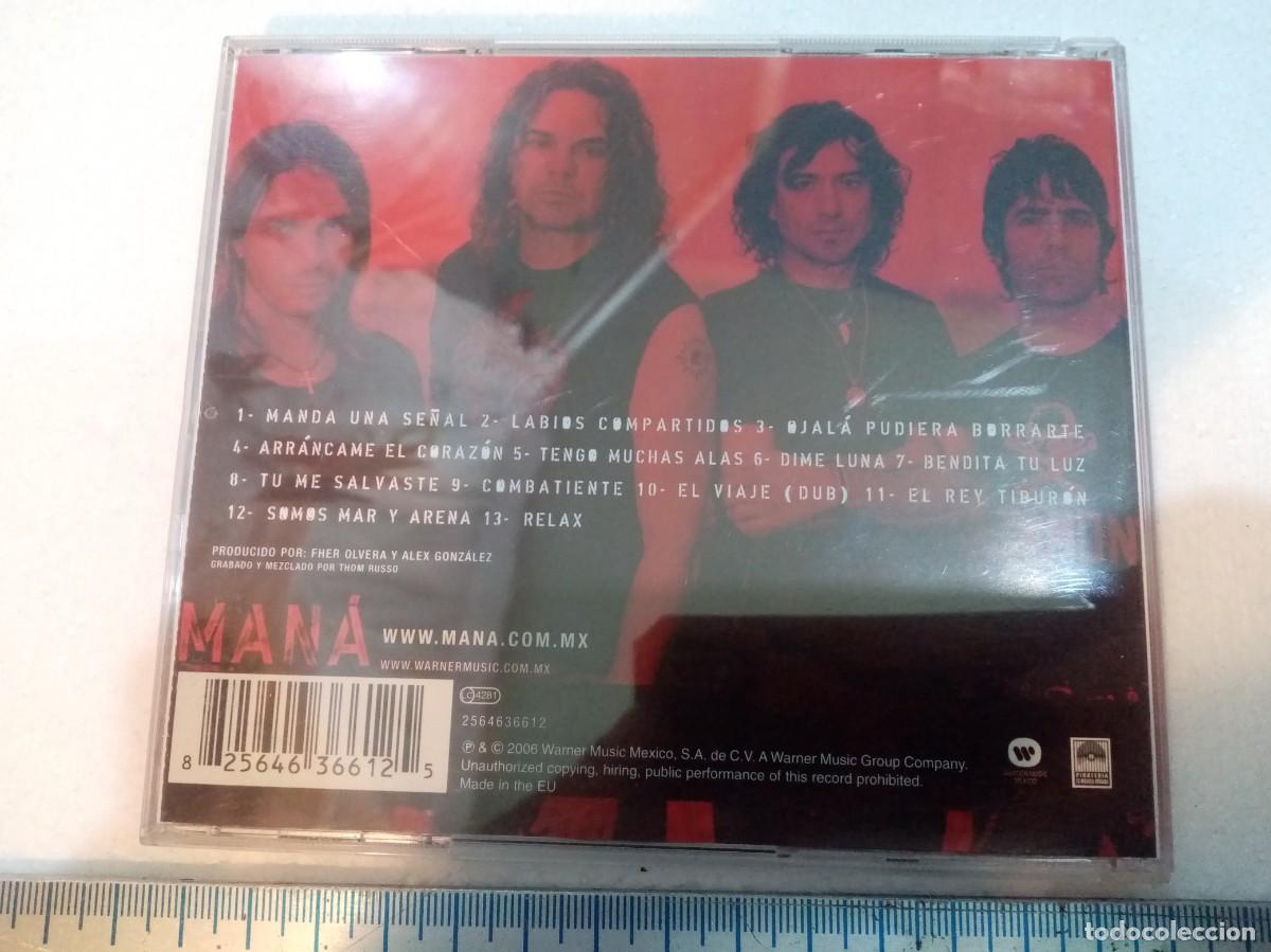 CDs de m&uacute;sica: CD - MANA - AMAR ES COMBATIR - MUSICA - Foto 4