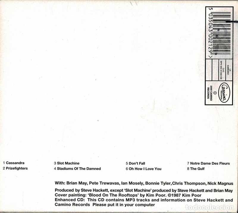 CDs de m&uacute;sica: Steve Hackett - Feedback 86. CD - Foto 2