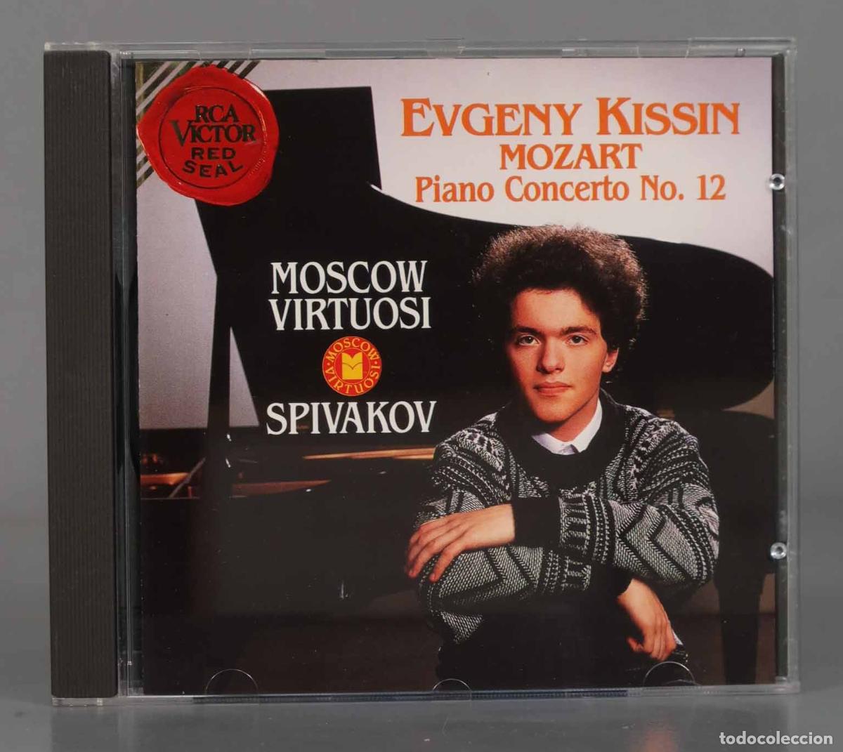 CDs de M&uacute;sica: CD. Evgeny Kissin, Mozart, Moscow Virtuosi, Spivakov &ndash; Piano Concerto No. 12