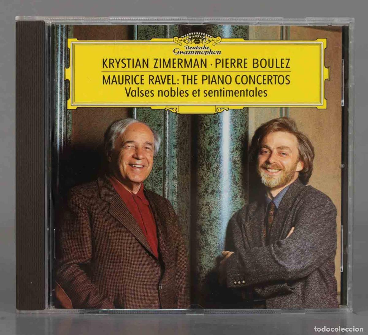 CDs de M&uacute;sica: CD. Ravel, Zimerman, Boulez &ndash; The Piano Concertos &bull; Valses Nobles Et Sentimentales