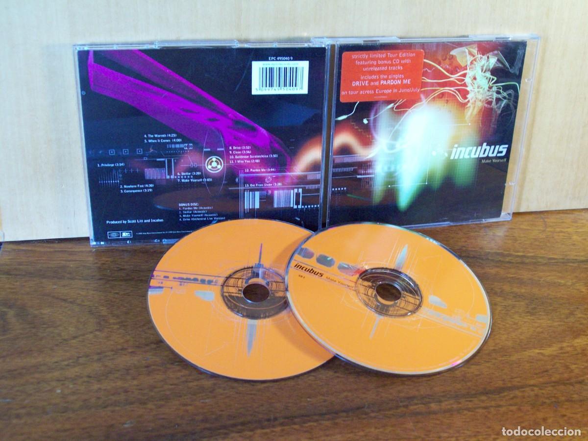 CDs de m&uacute;sica: INCUBUS - MAKE YOURSELL - CD DOBLE - Foto 1