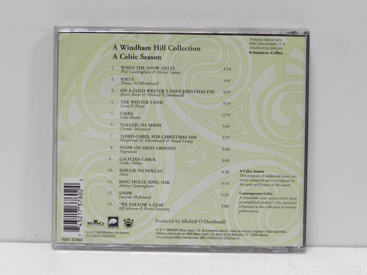 CDs de m&uacute;sica: DISCO CD. A Celtic Season - A Windham Hill Collection. COMPACT DISC. - Foto 2