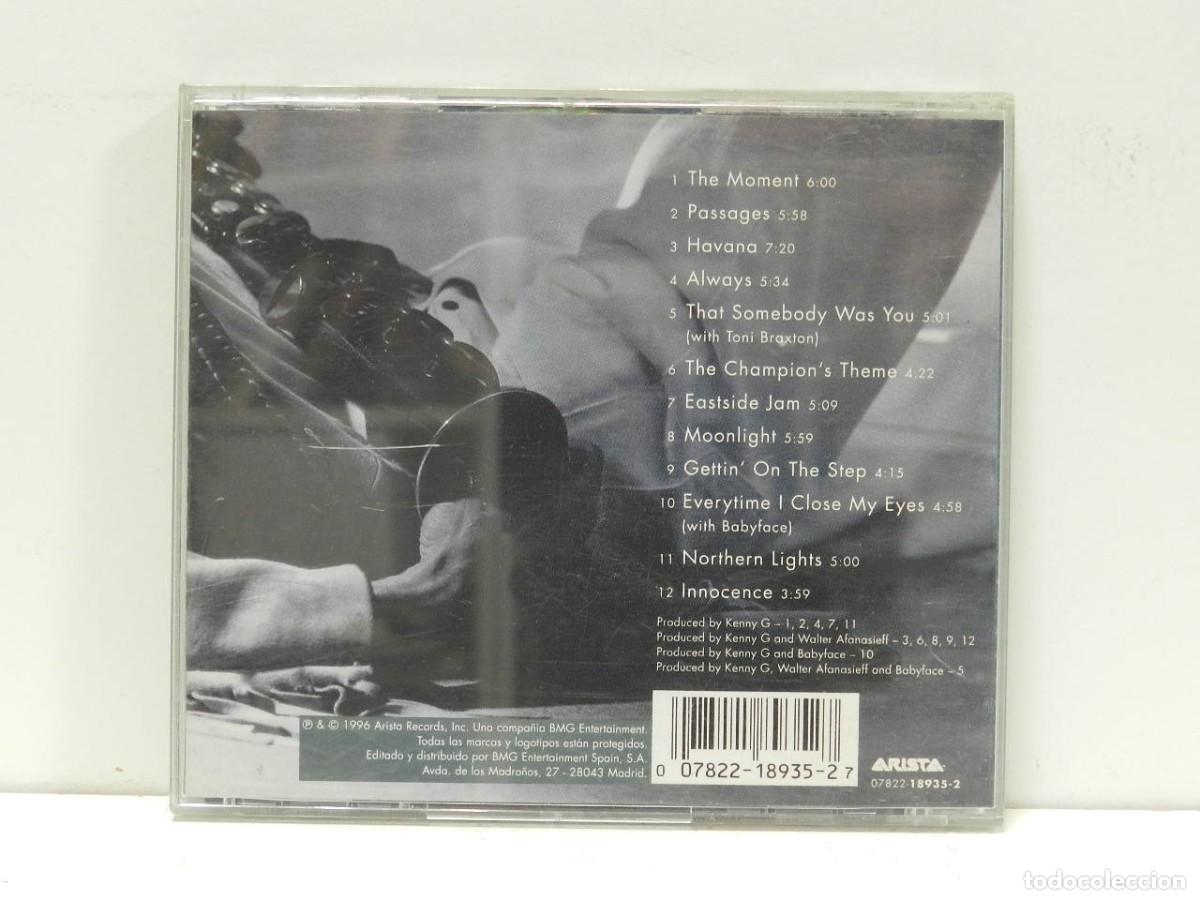 CDs de m&uacute;sica: DISCO CD. Kenny G &ndash; The Moment. COMPACT DISC. - Foto 2