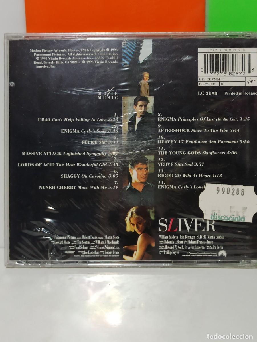 CDs de m&uacute;sica: BSO DE LA PEL&Iacute;CULA SLIVER (ACOSADA) *PRECINTADO* - Foto 2