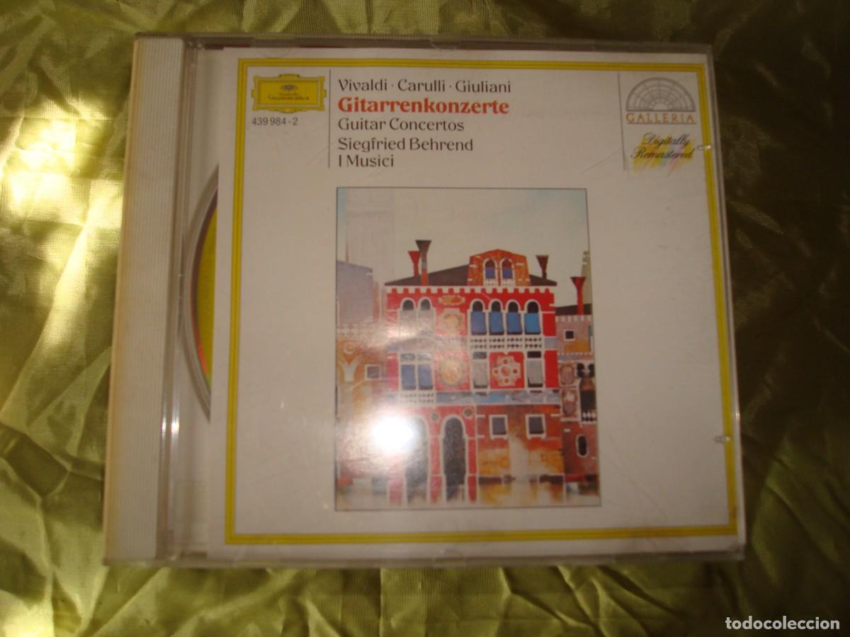 CDs de m&uacute;sica: VIVALDI-CARULLI-GIULIANI : GITARRENKONZERTE. CD. IMPECABLE(#) - Foto 1