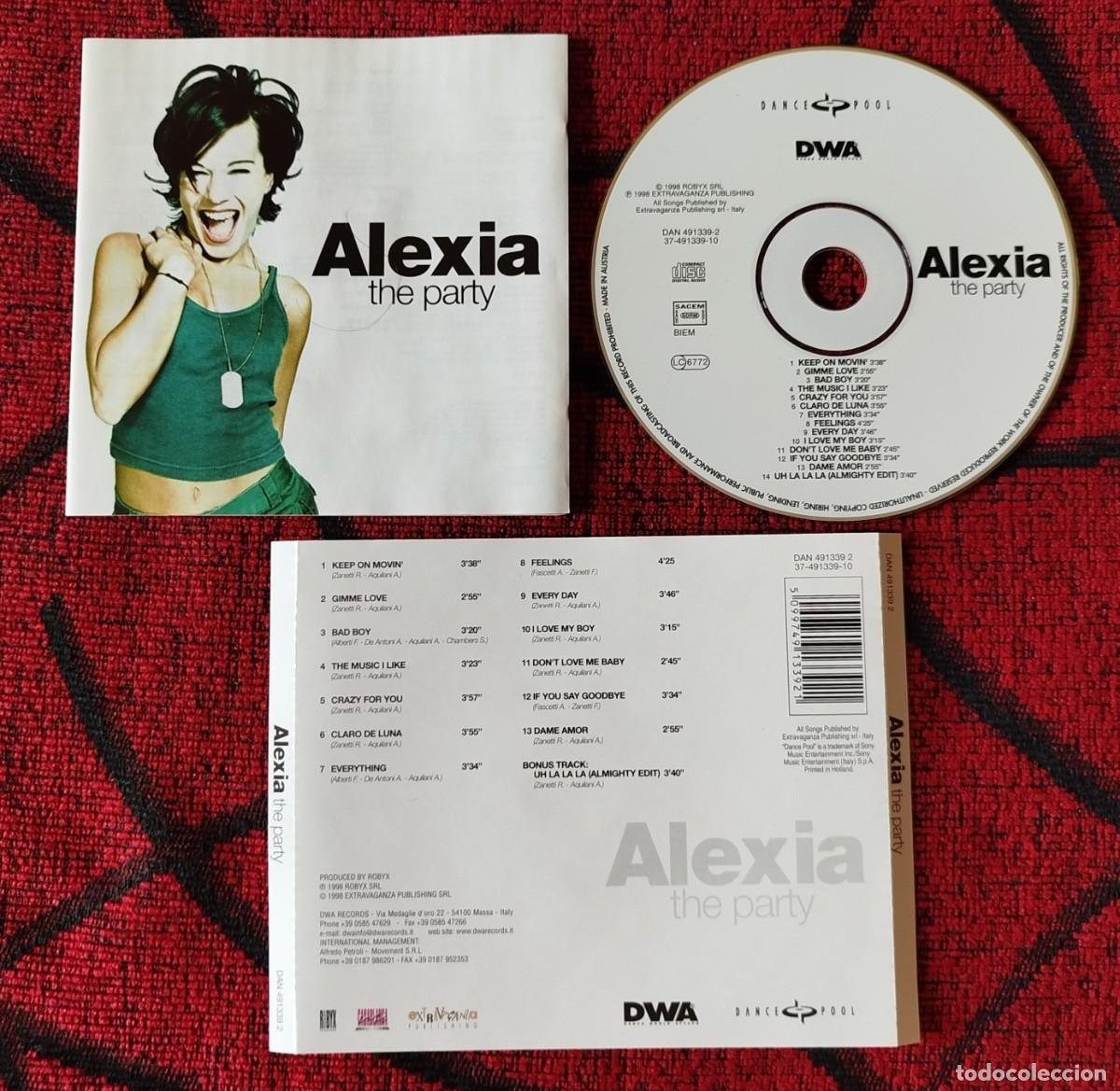 CDs de m&uacute;sica: ALEXIA ** The Party ** CD 1998 - Foto 1