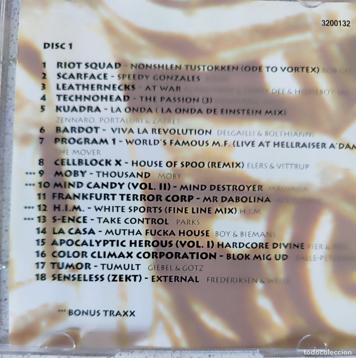 CDs de m&uacute;sica: THUNDERDOME - VARIOS - 2CD - 36 TEMAS - ED. ESPA&Ntilde;OLA - ARCADE - Foto 4