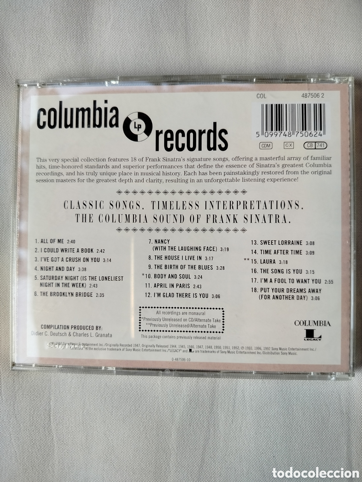 CDs de m&uacute;sica: Sinatra Greatest Hits. - Foto 2